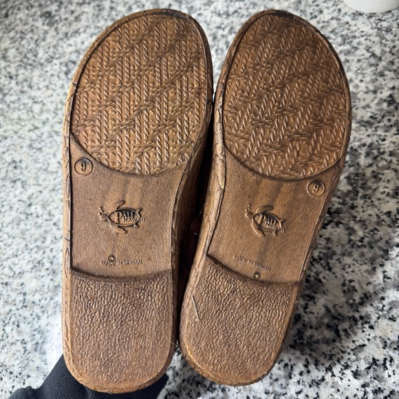 Pali Hawaii NWOT Classic Sandals in Brown Size 9 - Picture 4 of 5